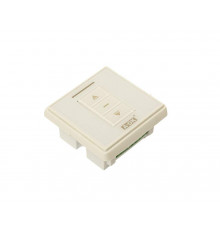 Переключатель для управления оконными приводами, с радиомодулем, блок AC227-13 220В / 24В, 7А, белый