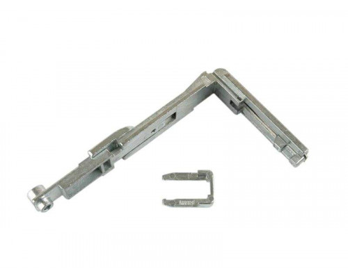 Переключатель угловой с цапфой для поворотного окна + вилка, 04019000K 1 шт.