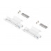 Комплект петель фрамужных Alu 540, клемма 2, V.01, 130 кг, белый R07.2, 728724 1 ком.