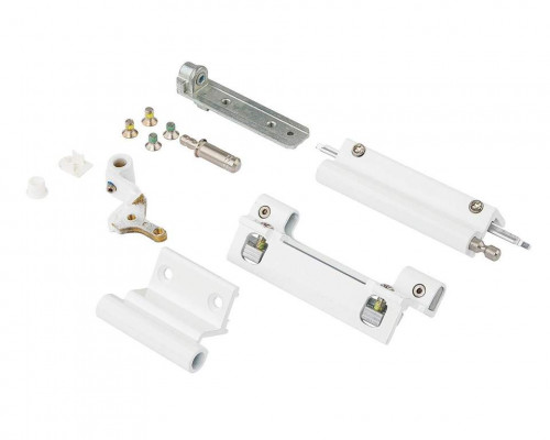 Петли поворотно-откидные DK, клемма 2, V.01, 90 кг, белый.R07.2, 728795 1 шт.