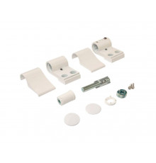 Петля JOCKER ALU 2SK 2-х секционная, межосевое 93, белая RAL9016 1 шт.