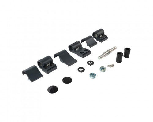 Петля JOCKER ALU 3SK 3-х секционная, межосевое 67, антрацит 7016 матовый 1 шт.