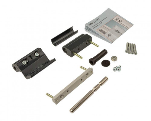 Петля Maxbar KT-RV 2-х секционная 16/3,0мм, антрацит RAL7016 Петля Maxbar KT-RV 2-х секционная 16/3,0мм, антрацит RAL7016
