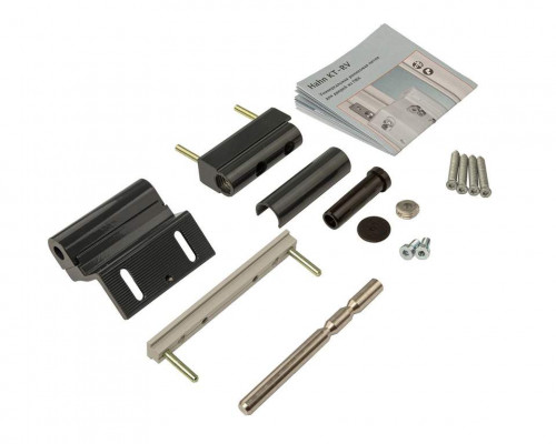 Петля Maxbar KT-RV 2-х секционная 16/3,0мм, антрацит RAL7016