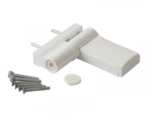 Петля Maxbar KT-V 6R наплав 18-23мм Белый RAL9016