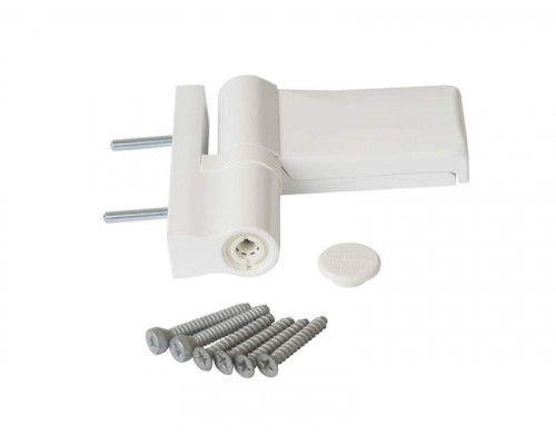 Петля Maxbar KT-V 6R наплав 18-23мм Белый RAL9016