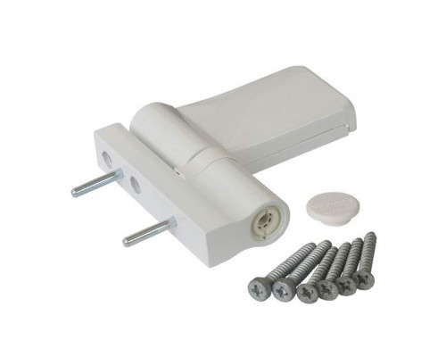 Петля Maxbar KT-V 6R наплав 18-23мм Белый RAL9016