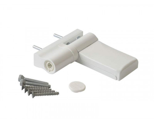 Петля Maxbar KT-V наплав 15-20 мм, Белый RAL9016 1 шт.