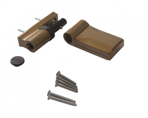 Петля Maxbar KT-V наплав 15-20мм, Бронза матовая 1 шт.