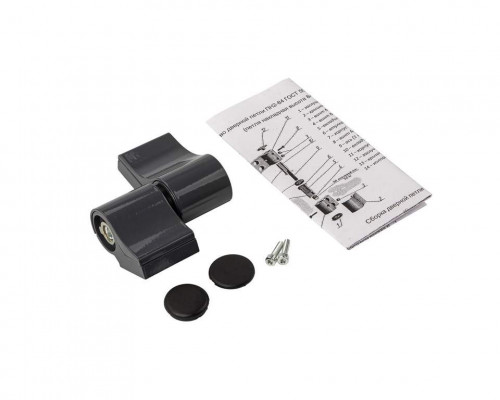 Петля Palermo, 2-х секц., втулочная, м/о 62, без крепл., RAL7024