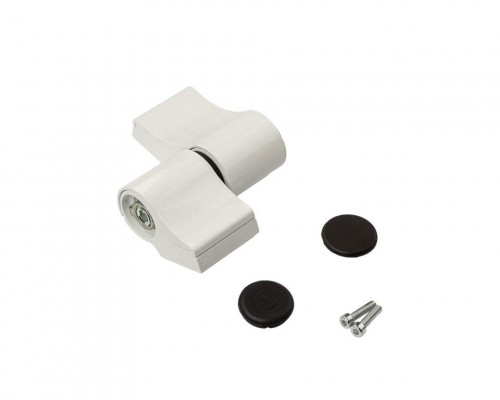 Петля Palermo, 2-х секц., втулочная, м/о 62, без крепл., белый RAL9016