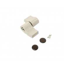 Петля Palermo, 2-х секц., втулочная, м/о 62, без крепл., серебр. RAL9006