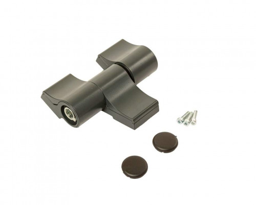 Петля Palermo, 3-х секц., втулочная, м/о 62, без крепл., RAL7016M