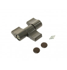 Петля Palermo, 3-х секц., втулочная, м/о 62, без крепл., RAL7016