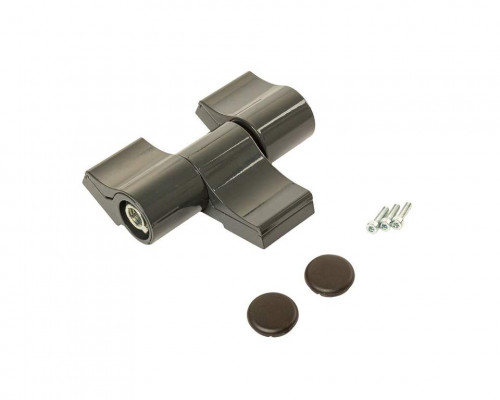 Петля Palermo, 3-х секц., втулочная, м/о 62, без крепл., RAL7016