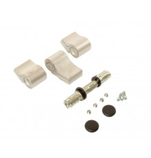 Петля Palermo, 3-х секц., втулочная, м/о 62, без крепл., неокрашенная