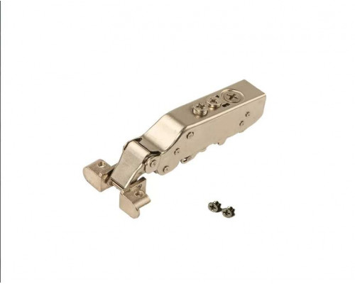 Петля для накладных алюминиевых дверей Firmax Advanced PLUS, Soft-Close, Anyway Click-On, угол открывания 110°, (толщина рамки 19-24мм)