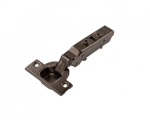 Петля для накладных дверей Alphalux Titan Clip-On, Soft-Close, угол открывания 100°, 48мм, чашка 35 мм, титан