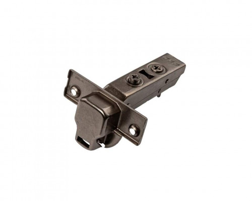 Петля для накладных дверей Alphalux Titan Clip-On, Soft-Close, угол открывания 100°, 48мм, чашка 35 мм, титан Петля для накладных дверей Alphalux Titan Clip-On, Soft-Close, угол открывания 100°, 48мм, чашка 35 мм, титан
