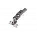 Петля для накладных дверей Alphalux Titan Clip-On, Soft-Close, угол открывания 155°, 48мм, чашка 35 мм, титан