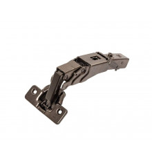 Петля для накладных дверей Alphalux Titan Clip-On, Soft-Close, угол открывания 155°, 48мм, чашка 35 мм, титан