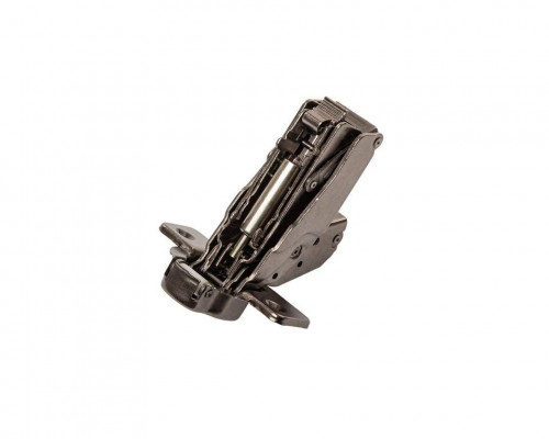 Петля для накладных дверей Alphalux Titan Clip-On, Soft-Close, угол открывания 155°, 48мм, чашка 35 мм, титан