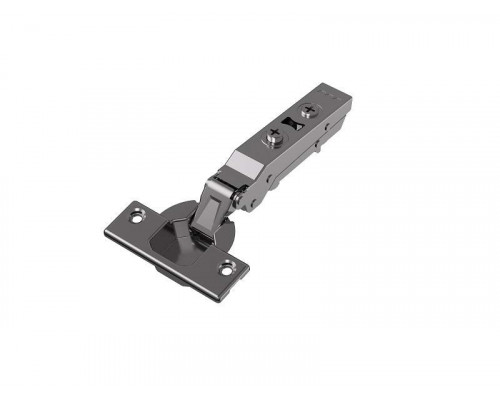 Петля для накладных дверей Alphalux Titan Clip-On, без пружины, угол открывания 100°, 48мм, чашка 35 мм, титан Петля для накладных дверей Alphalux Titan Clip-On, без пружины, угол открывания 100°, 48мм, чашка 35 мм, титан