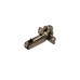 Петля для накладных дверей Firmax Smartline Clip On BLACK, Soft-Close, угол открывания 105°, 48мм, чашка 35 мм