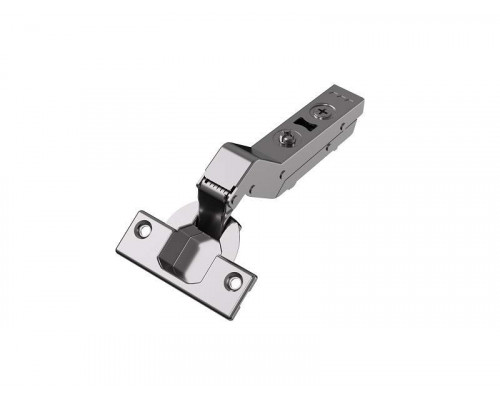 Петля для угловых дверей +30° Alphalux Titan Clip-On, Soft-Close, угол открывания 100°, 48мм, чашка 35 мм, титан