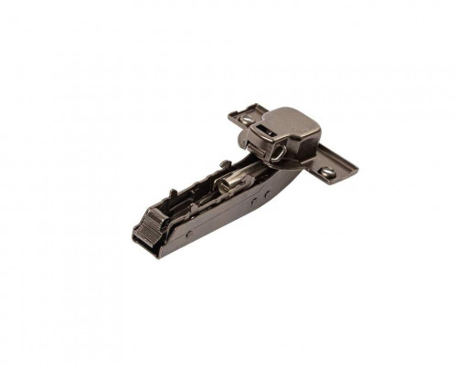 Петля для угловых дверей +90° Alphalux Titan Clip-On, Soft-Close, угол открывания 100°, 48мм, чашка 35 мм, титан