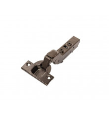 Петля для вкладных дверей Alphalux Titan Clip-On, Soft-Close, угол открывания 100°, 48мм, чашка 35 мм, титан