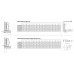 Петля для вкладных дверей DTC Pivot Star Anyway Clip-on, с доводчиком, угол открывания 110, 48м