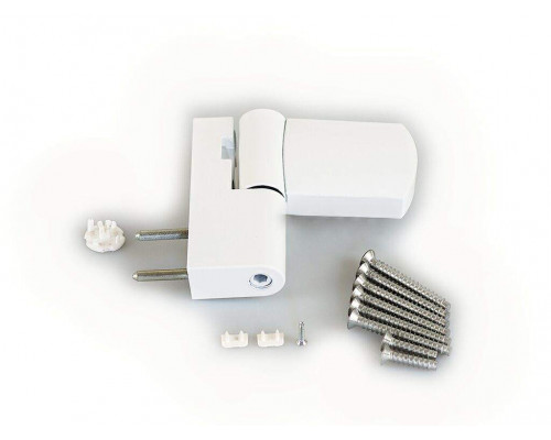 Петля дверная Maxbar PS 23 (14-17.5/85-31) RAL 9016 E, Белый