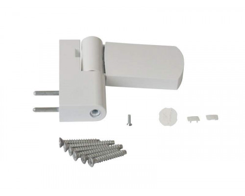 Петля дверная Maxbar PS27 (23-26,5/105-42) RAL9016 E, Белый