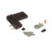 Петля дверная Roto Solid 150 P (110 кг), 17-20,5 мм RAL 8077, Коричневый 1 шт.