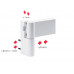 Петля дверная Roto Solid 150 P (110 кг), 17-20,5 мм RAL 9016 E, Белый 1 шт.