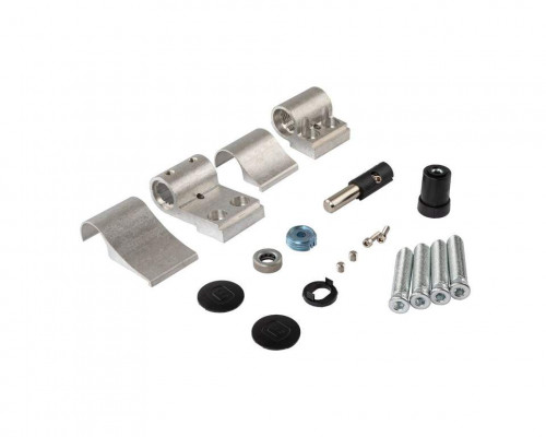 Петля двер. подшип. ELEMENTIS new, 2-х секционная, м/о 67, креп. на тепл. профиль, неокрашенная 1 шт.