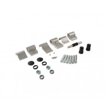 Петля двер. подшип. ELEMENTIS new, 3-х секционная, м/о 67, креп. на тепл. профиль, неокрашенная 1 шт.