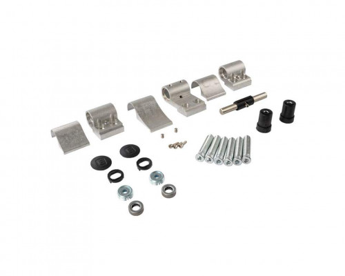 Петля двер. подшип. ELEMENTIS new, 3-х секционная, м/о 67, креп. на тепл. профиль, неокрашенная 1 шт.