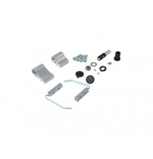 Петля двер. втулочн. ELEMENTIS, 2-х секционная, м/о 63, креп. на хол. профиль, неокрашенная 1 шт.