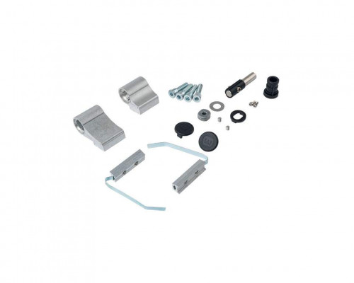 Петля двер. втулочн. ELEMENTIS, 2-х секционная, м/о 63, креп. на хол. профиль, неокрашенная 1 шт.