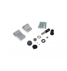 Петля двер. втулочн. ELEMENTIS, 2-х секционная, м/о 63, креп. на тепл. профиль, неокрашенная 1 шт.