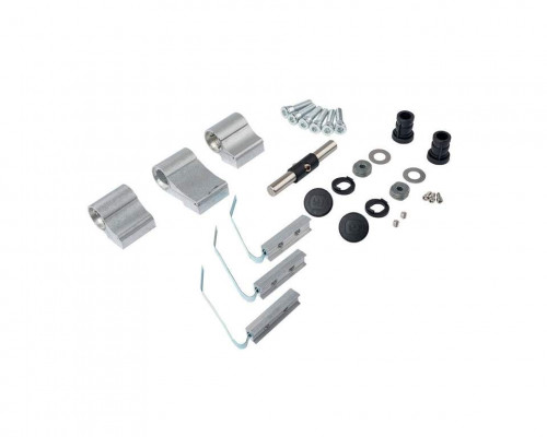 Петля двер. втулочн. ELEMENTIS, 3-х секционная, м/о 63, креп. на хол. профиль, неокрашенная 1 шт.