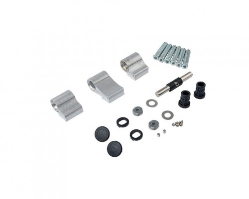 Петля двер. втулочн. ELEMENTIS, 3-х секционная, м/о 63, креп. на тепл. профиль, неокрашенная 1 шт.