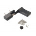 Петля дверная ELEMENTIS серия IQ-Plus 16-19 мм, Антрацит RAL7016 1 ком.