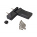 Петля дверная ELEMENTIS серия IQ-Plus 16-19 мм, Антрацит RAL7016 1 ком.