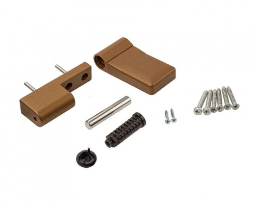 Петля дверная ELEMENTIS серия IQ-Plus 16-19 мм, Бронза