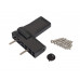 Петля дверная ELEMENTIS серия IQ-Plus 19-22 мм, Антрацит RAL7016 1 ком.