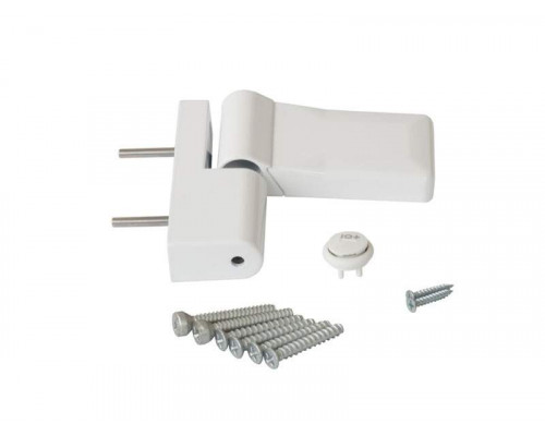 Петля дверная ELEMENTIS серия IQ-Plus 19-22 мм, Белый RAL9016 1 ком.