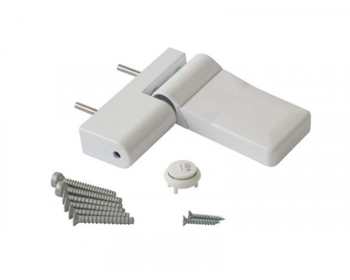 Петля дверная ELEMENTIS серия IQ-Plus 19-22 мм, Белый RAL9016 1 ком.